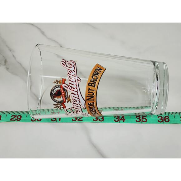 Leinenkugel's Fireside Nut Brown Pint Beer Clear Glass 16oz Drinkware 5 3/4" - Picture 10 of 10